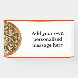 Celebratory Pizza Banner