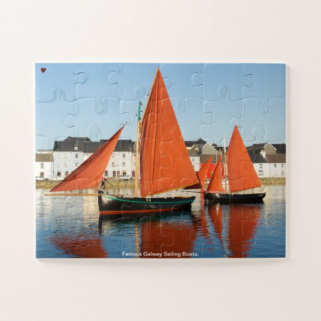 Célèbre Galway Voiliers. Jigsaw Puzzle (Horizontal)