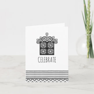 CÉLÉBRER | Carte inspirée Hmong