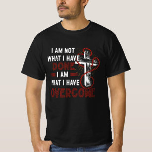 Célébrer la récupération T-shirt Christian Cross J