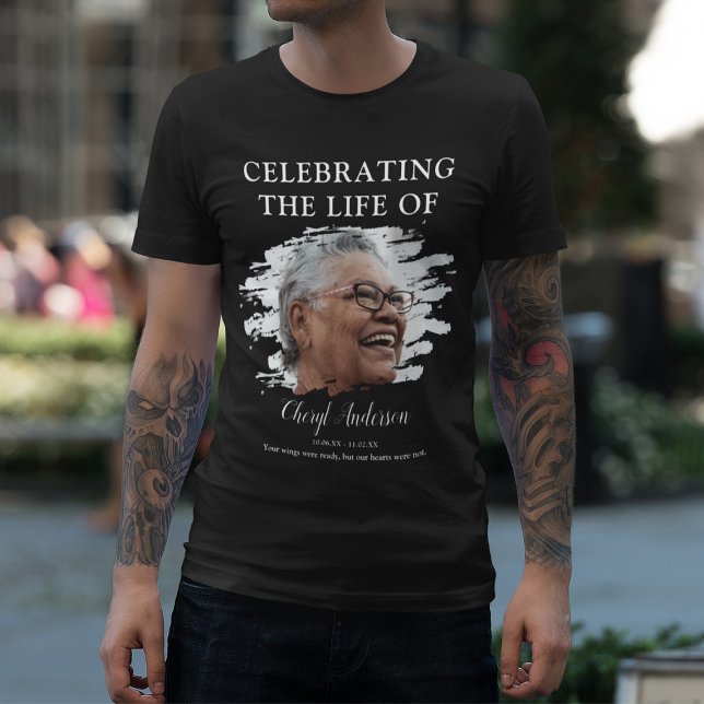 Célébrer La Vie De | T-shirt commémoratif (Créateur téléchargé)