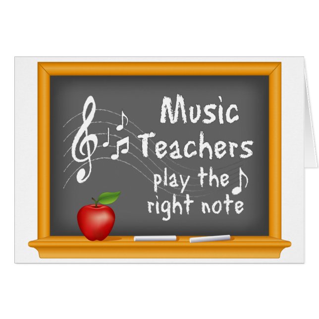 Célébrer l'excellence des professeurs de musique (Devant horizontal)