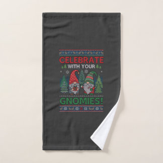 Célébrez Gnomies Noël Gnomes Arbres Renne