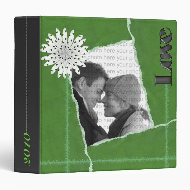 Célébrez l'amour ! Classeur d'album (Devant/Côté)
