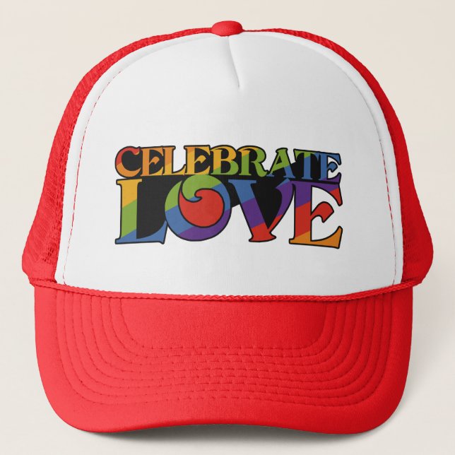Célébrez les casquettes de l'amour (Devant)