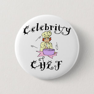 Celebrity Chef 2 Inch Round Button