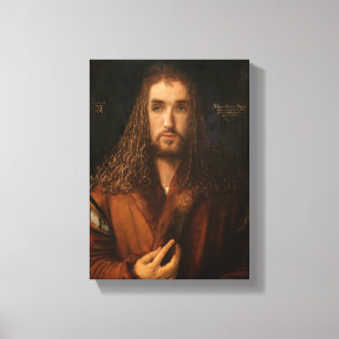 Celebrity Self Portrait as Albrecht Dürer Canvas Print