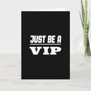 Celebrity Star - Just Be A VIP Card