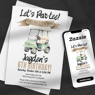 Célébrons la fête ! Invitation d'anniversaire de g