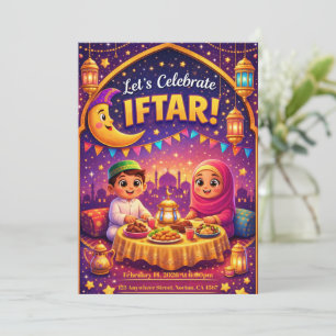 Célébrons l'Iftar ! Invitation ludique pour Ramada