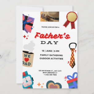 Célébrons Papa : Invitation à une Joyeuse Fête des