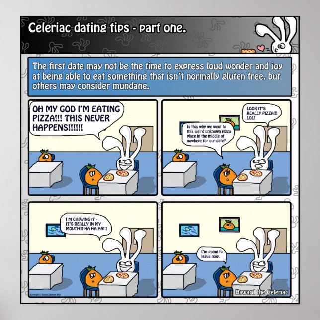 Celeriac dating tips - part one poster (Front)
