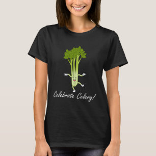 Celery Celebration Ironic Saying Vegetables T-Shirt