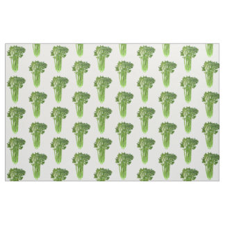 Celery pattern fabric