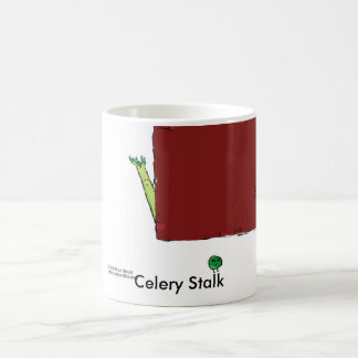 Celery stalk coffee mug