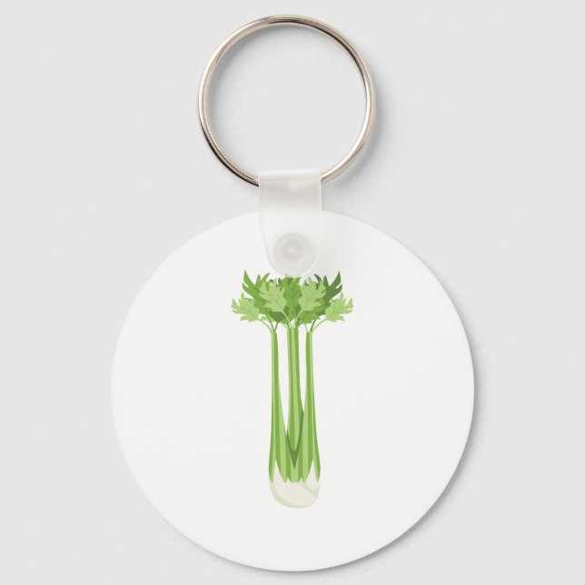 Celery Stalk Keychain (Front)