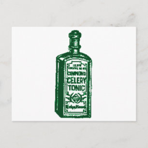 Celery Tonic Postcard