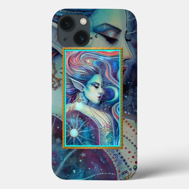 Celesta Faery Fairy Fantasy Art Celestial Case-Mate iPhone Case (Back)