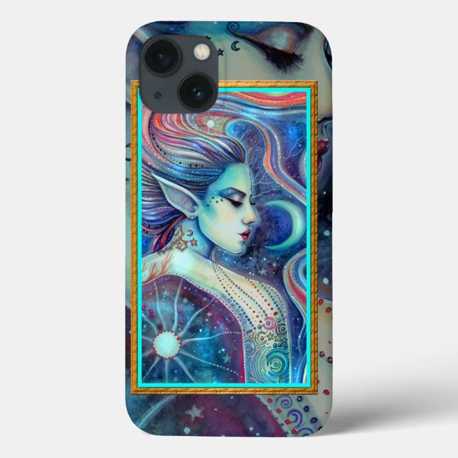 Celesta Faery Fairy Fantasy Art Celestial Case-Mate iPhone Case (Back)