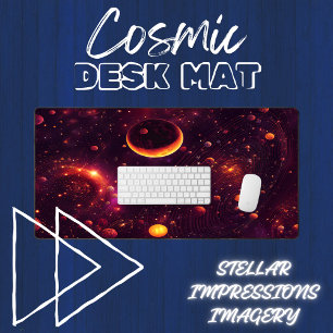 Celestara Whisper Desk Mat