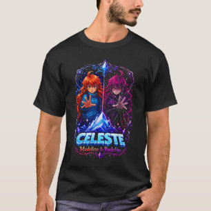 Celeste Indie Game Madeline and Badeline 03 T-Shirt