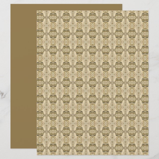 Celeste Scrapbook Paper III (Front/Back)