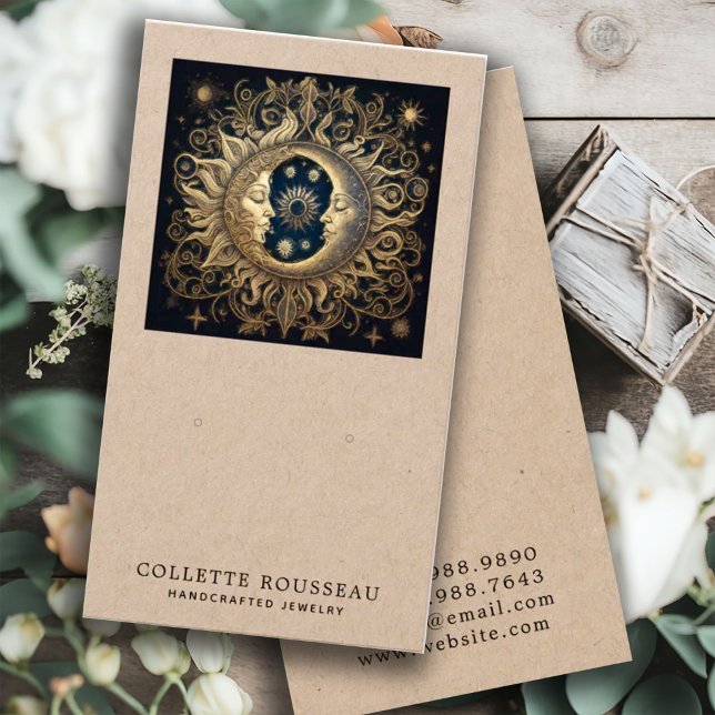Céleste Sun Moon Kraft Écouter Bijoux (Créateur téléchargé)