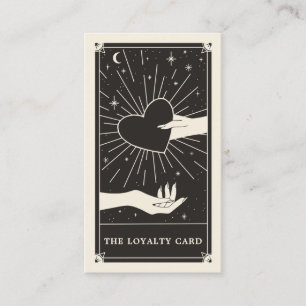 Céleste Tarot boho Carte de visite de remise