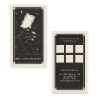 Céleste Tarot boho Loyauté Carte de visite