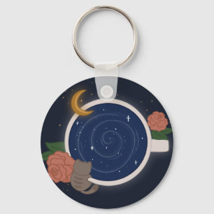 Celeste Tea Cup Keychain