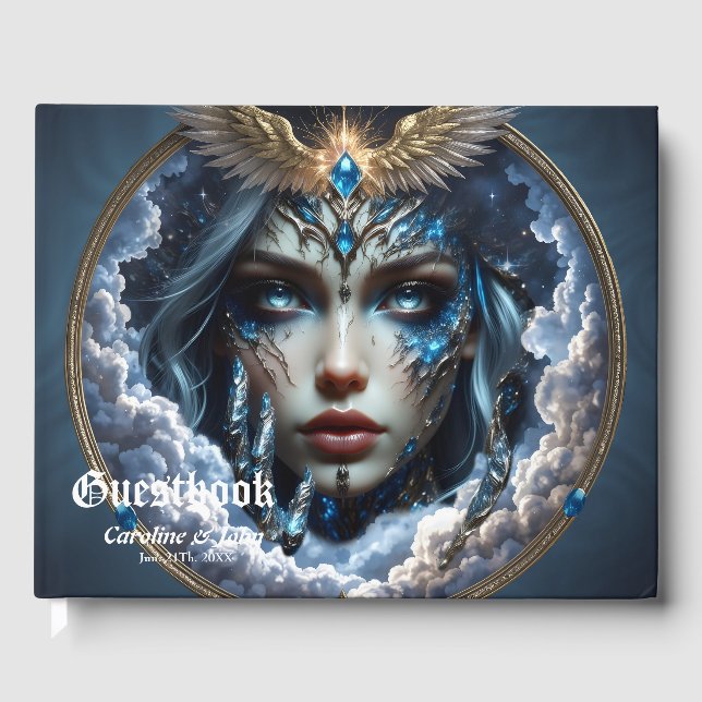 Celestia – Guardian of the Endless Sky.  Guest Book (Front)