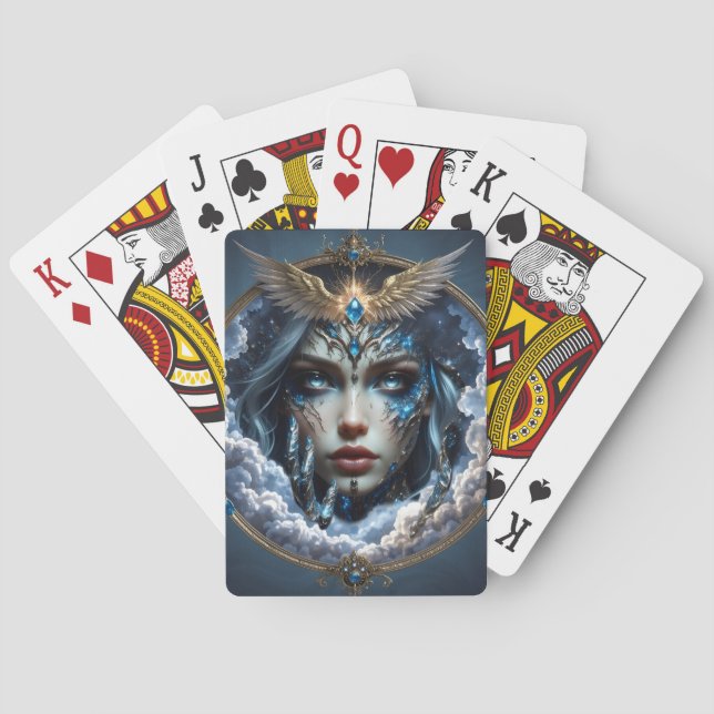 Celestia – Guardian of the Endless Sky.  Playing Cards (Back)