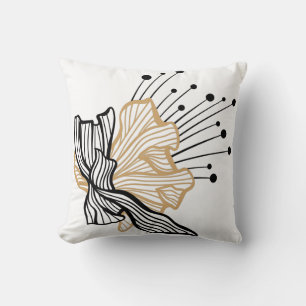 Celestial Abstract Modern Element Throw Pillow