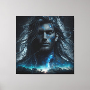 Celestial Adonis Canvas Print