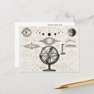 Celestial Alchemist Moon Postcard