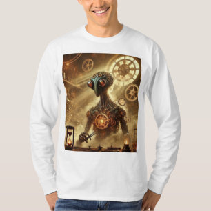 👑 Celestial Alien Goddess: Ethereal Beauty for T- T-Shirt