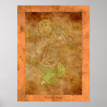 Celestial Angel Medieval Religious Art Print
