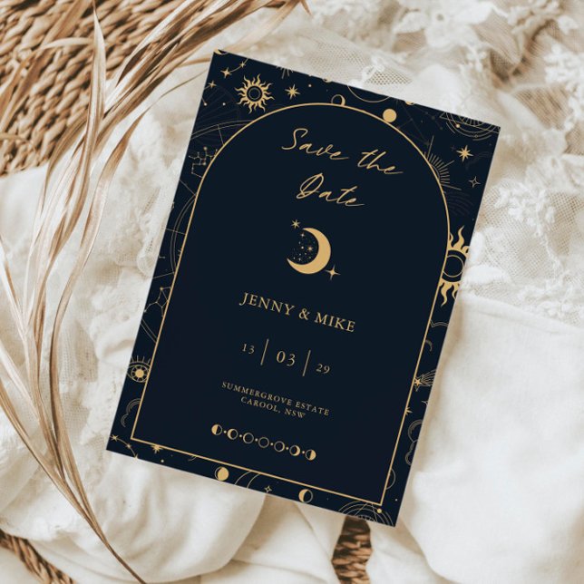 Celestial Arch Save the Date Invitation (Creator Uploaded)