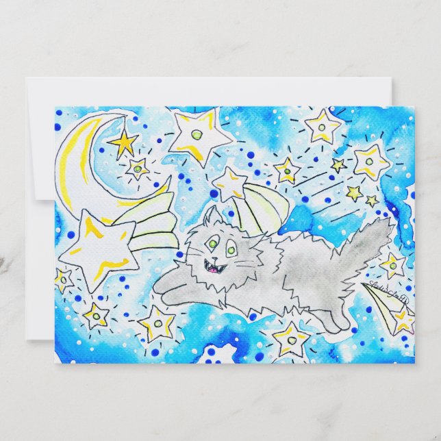 Celestial Art Invitation (Front)
