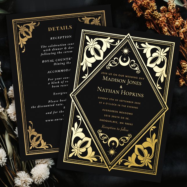 Celestial Art Nouveau Tarot Gothic Wedding  (Creator Uploaded)