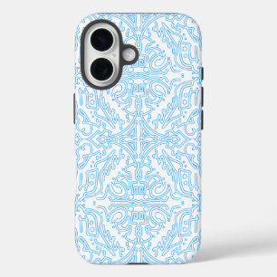Celestial Azure Tide iPhone 16 Case