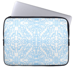 Celestial Azure Tide Laptop Sleeve
