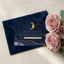 Celestial Baby Shower Diaper Raffle