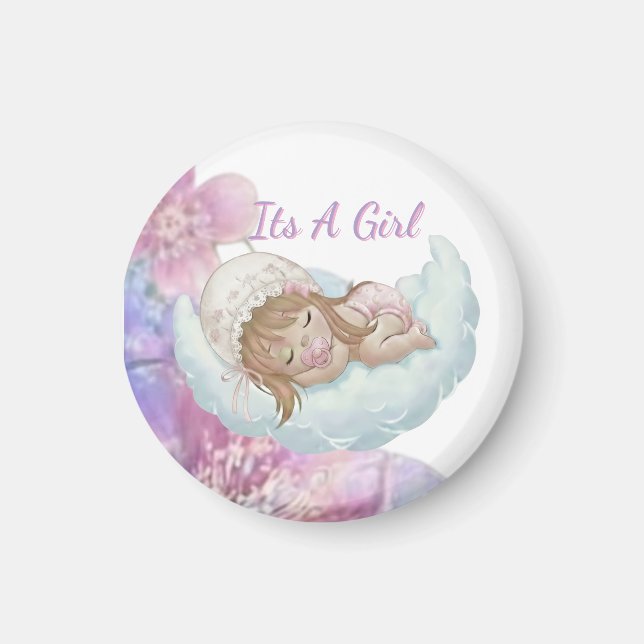 Celestial Baby shower  Magnet (Front)