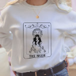 Celestial Bachelorette Bride Tarot Card Customized Sweatshirt<br><div class="desc">This personalized celestial boho bachelorette bride tarot card matching crewneck sweatshirt is perfect for your next bachelorette party! Perfect for your celestial bachelorette, this sweatshirt is sure to make a statement. Our personalized celestial boho bachelorette bride tarot card matching crewneck sweatshirt is sure to make your wedding festivities more festive!...</div>