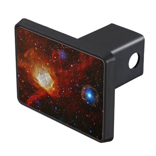 Celestial Bauble - SXP1062 astronomy picture Trailer Hitch Cover (Top Right)