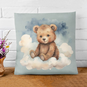 Celestial Bear Boys Throw Pillow