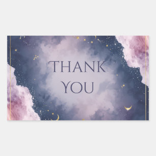 Celestial Birthday Favor Tags – Gold Stars