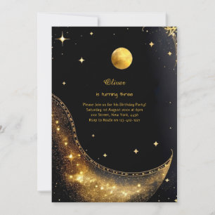 Celestial Birthday Invitation