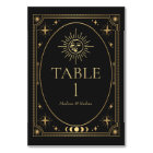 Celestial Black Gothic Tarot Wedding